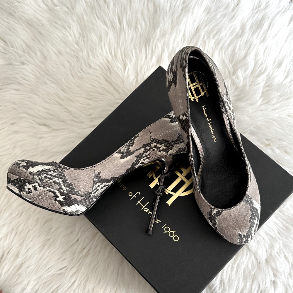 NWT House of Harlow Y2K Serpent Heels